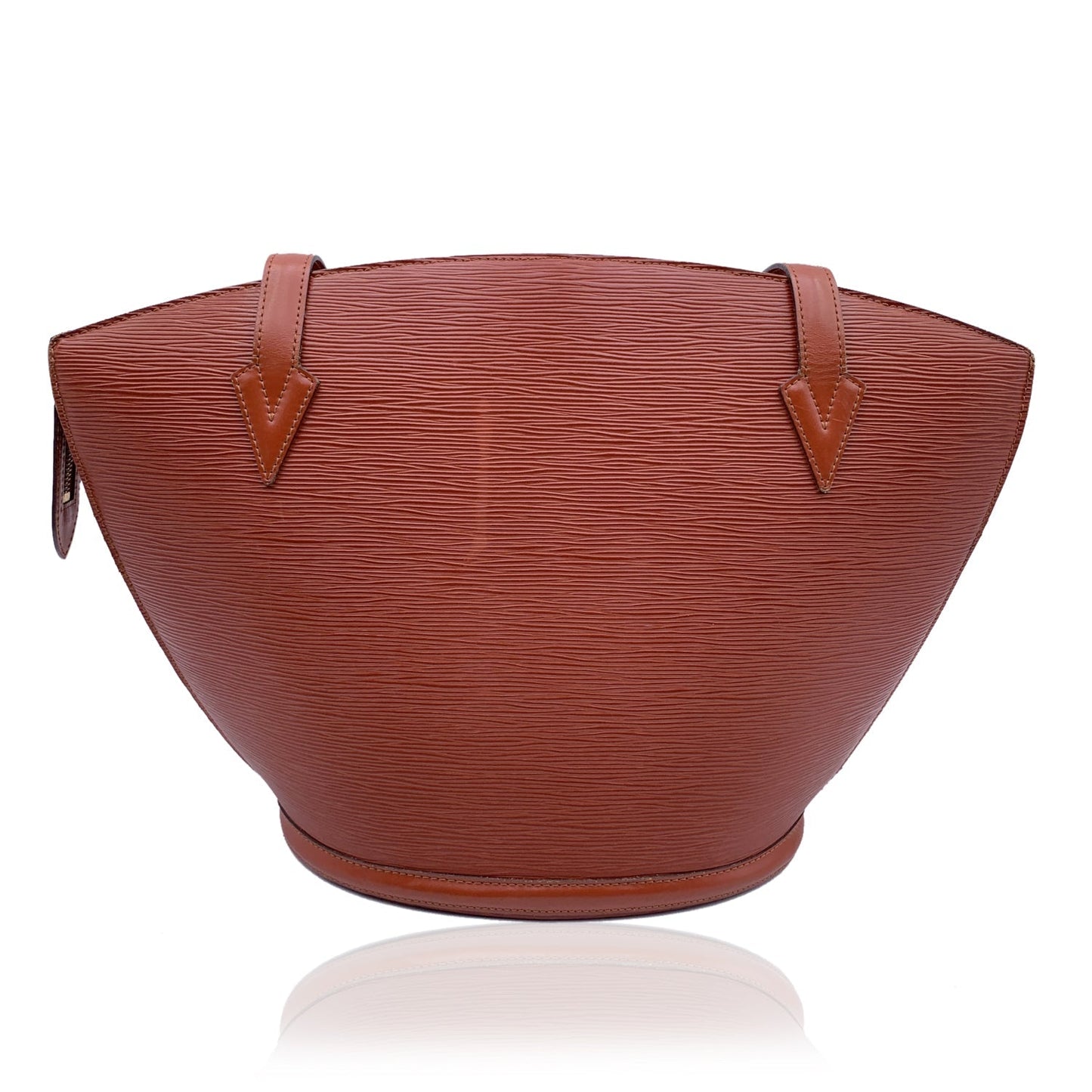 LOUIS VUITTON Vintage Epi Red Leather Saint Jacques Gm Tote Bag