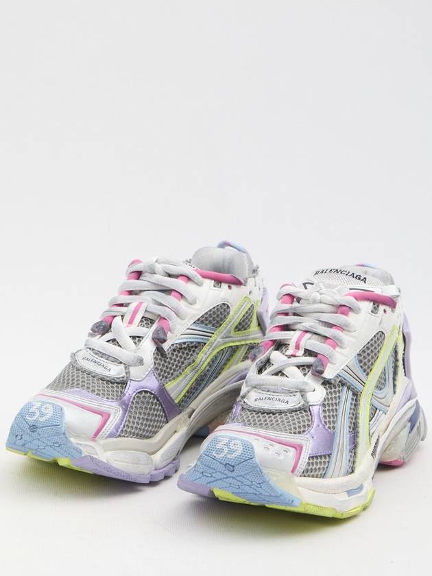 Luxury Balenciaga  Runner mesh panel low-top sneakers