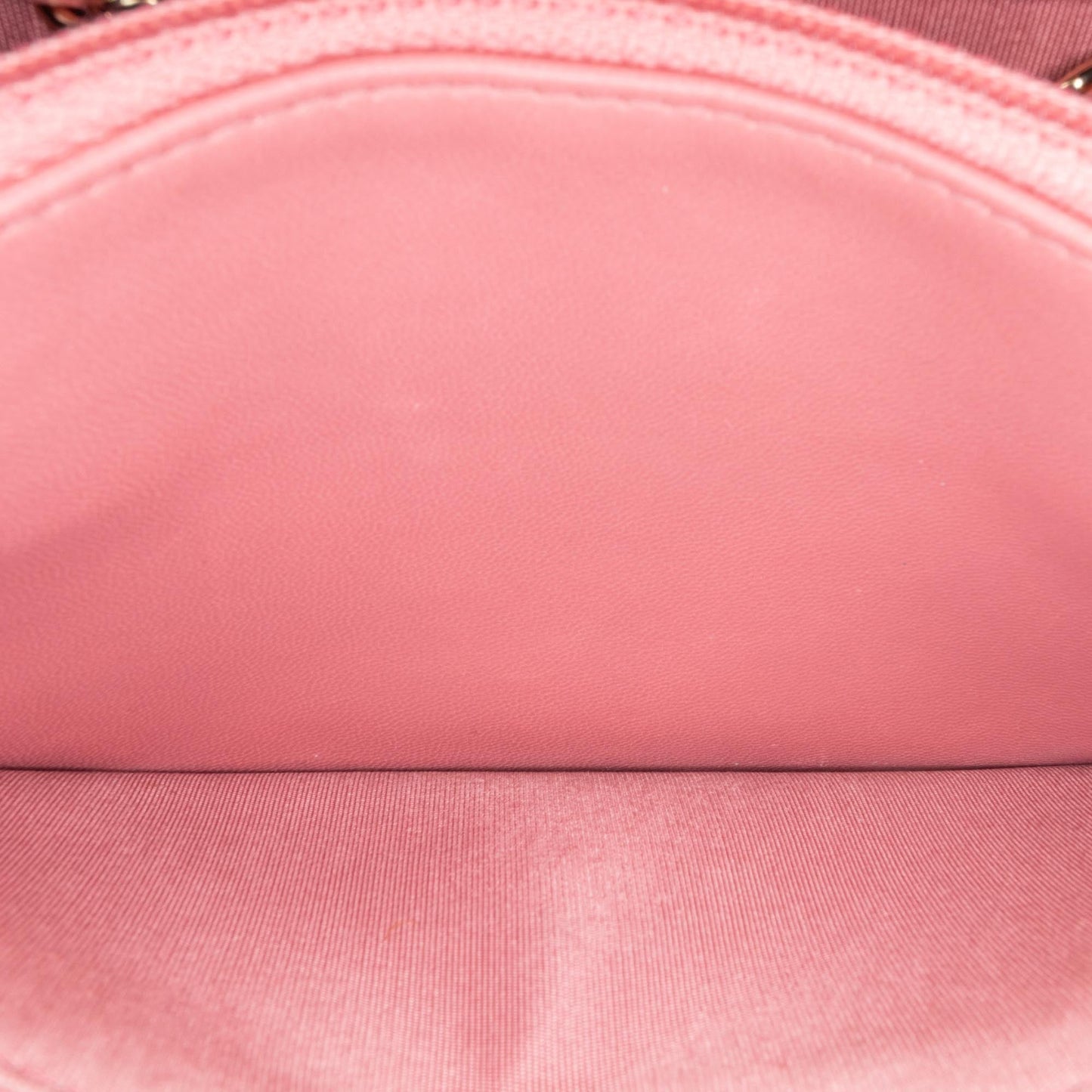 Pink Chanel Chevron Quilted Lambskin Trendy CC Wallet on Chain Crossbody Bag