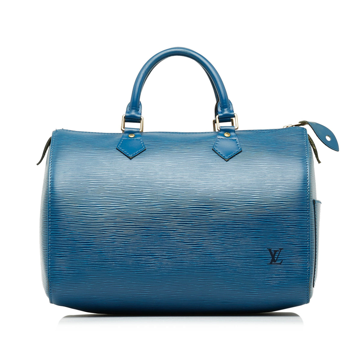 Louis Vuitton Speedy 30 Blue Epi