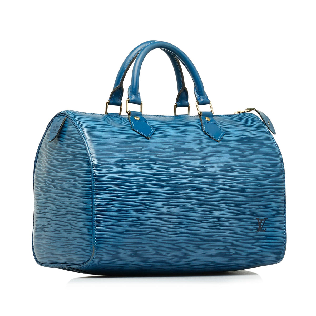 Louis Vuitton Speedy 30 Blue Epi