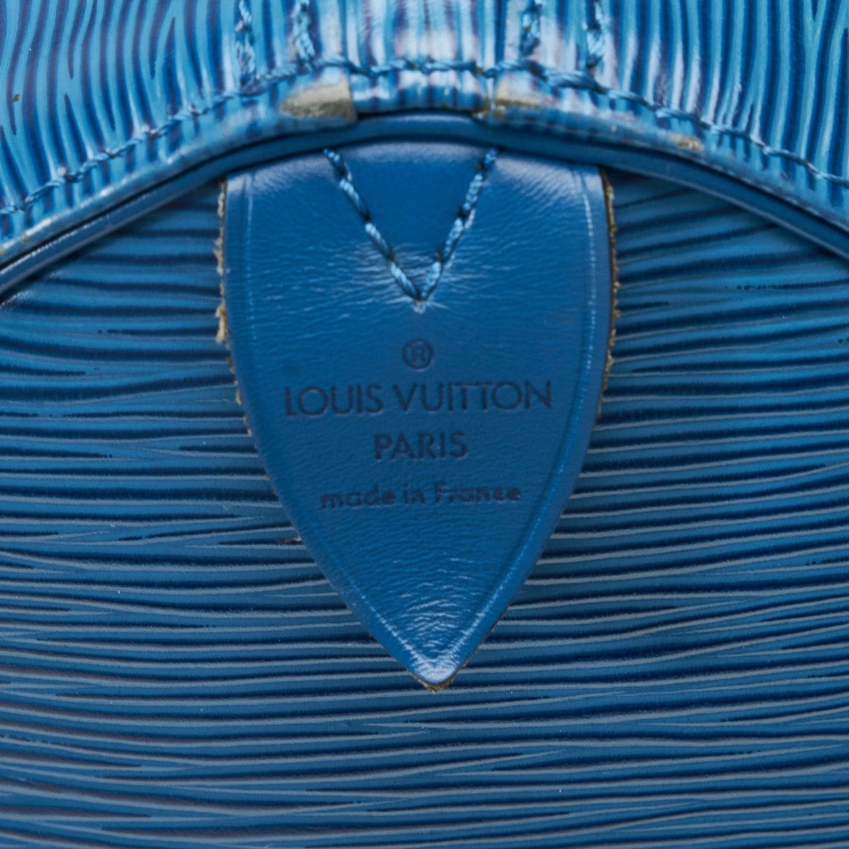 Louis Vuitton Speedy 30 Blue Epi