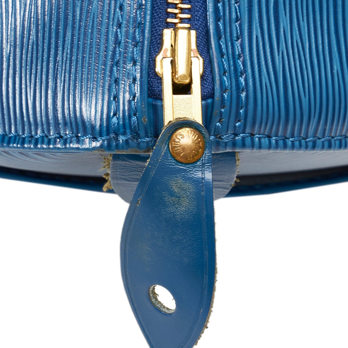 Louis Vuitton Speedy 30 Blue Epi