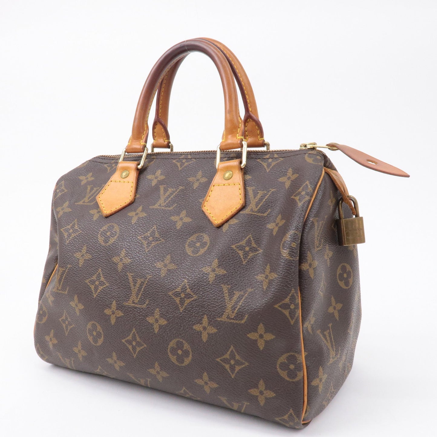 Louis Vuitton Monogram Speedy 25 Hand Bag Boston Bag M41528
