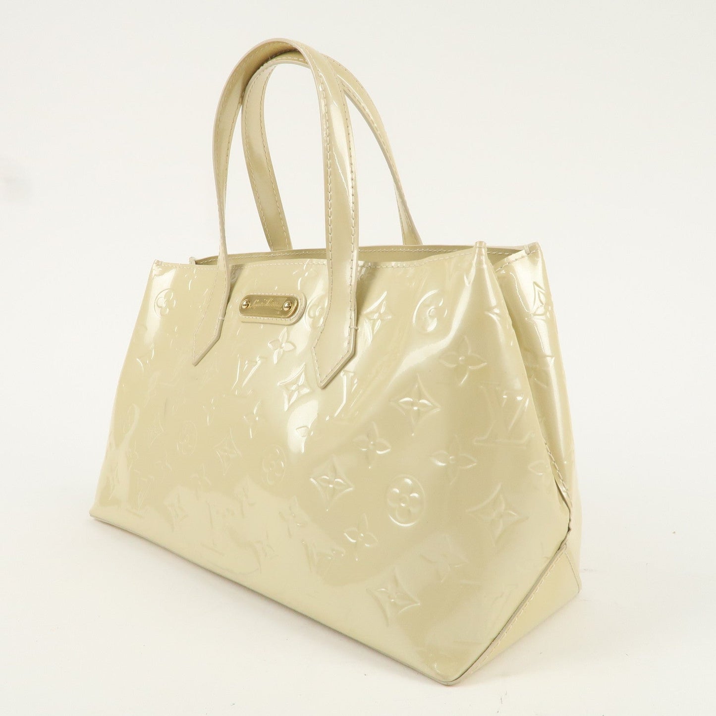 Louis Vuitton Monogram Vernis Wilshire PM Hand Bag M91452