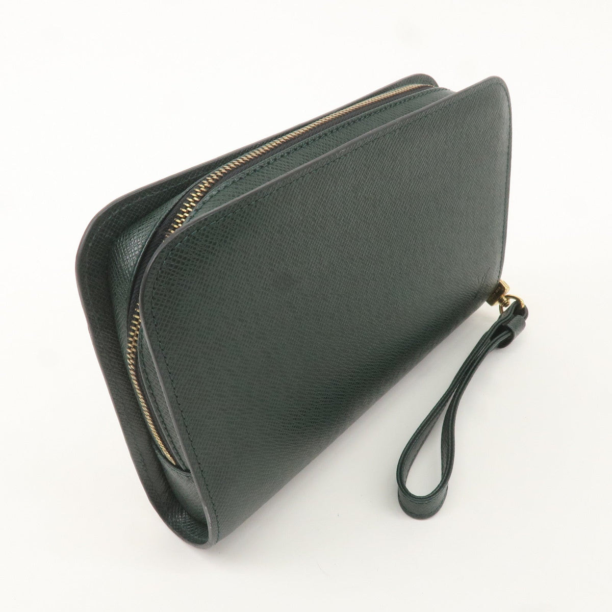 Louis Vuitton Set of 2 Taiga Baikal Clutch Bag Pouch Epicea M30184