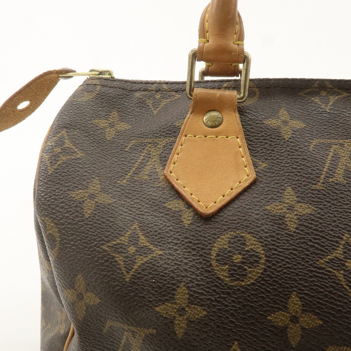Louis Vuitton Monogram Speedy 25 Hand Bag Boston Bag M41528