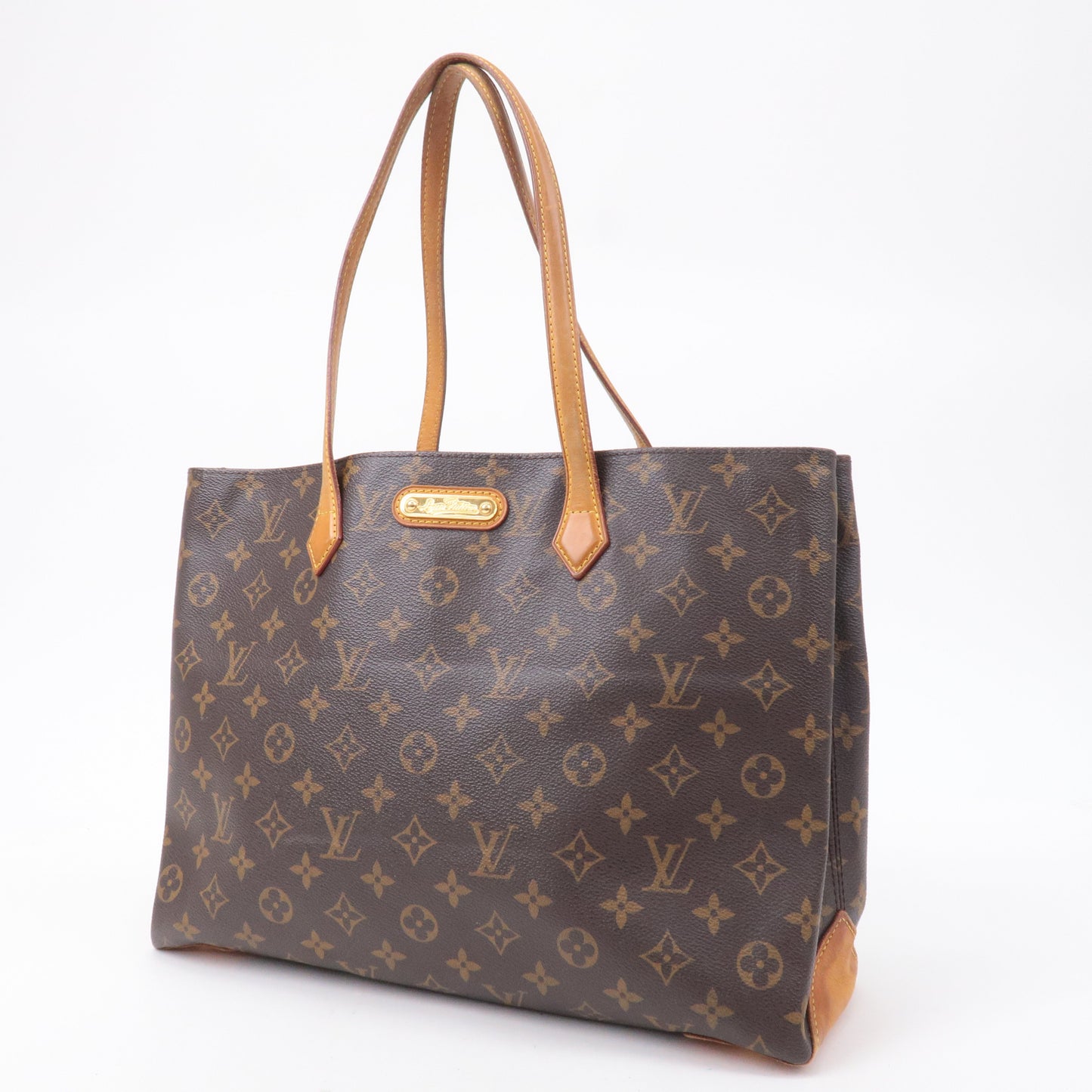 Louis Vuitton Monogram Wilshire MM Tote Bag M45644