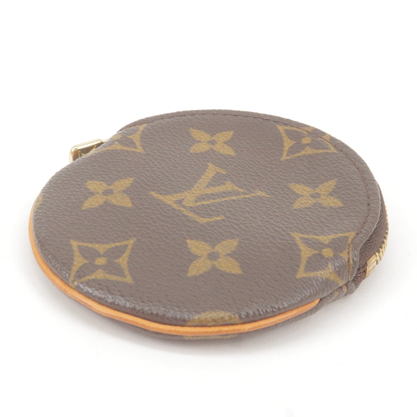 Louis Vuitton Monogram Porte Monnaie Rond Coin Case M61926