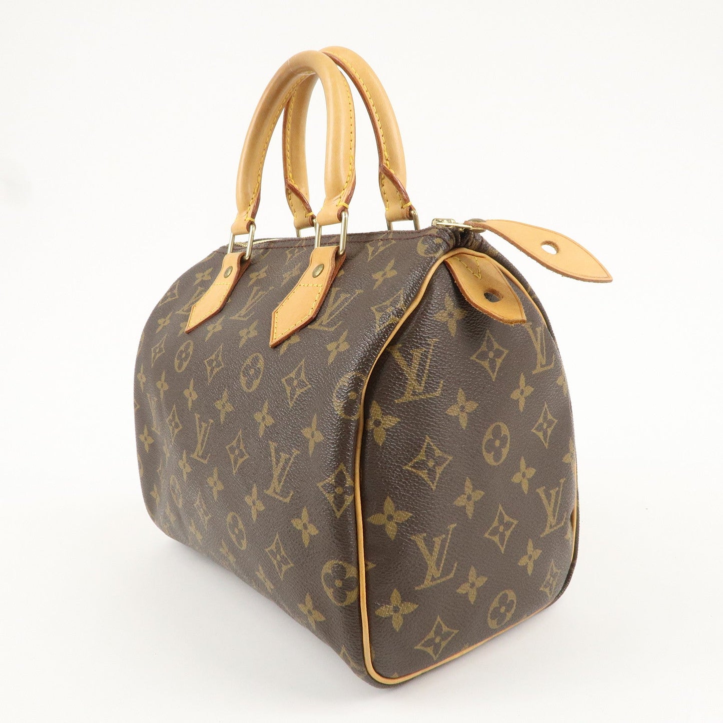 Louis Vuitton Monogram Speedy 25 Hand Bag Boston Bag M41528