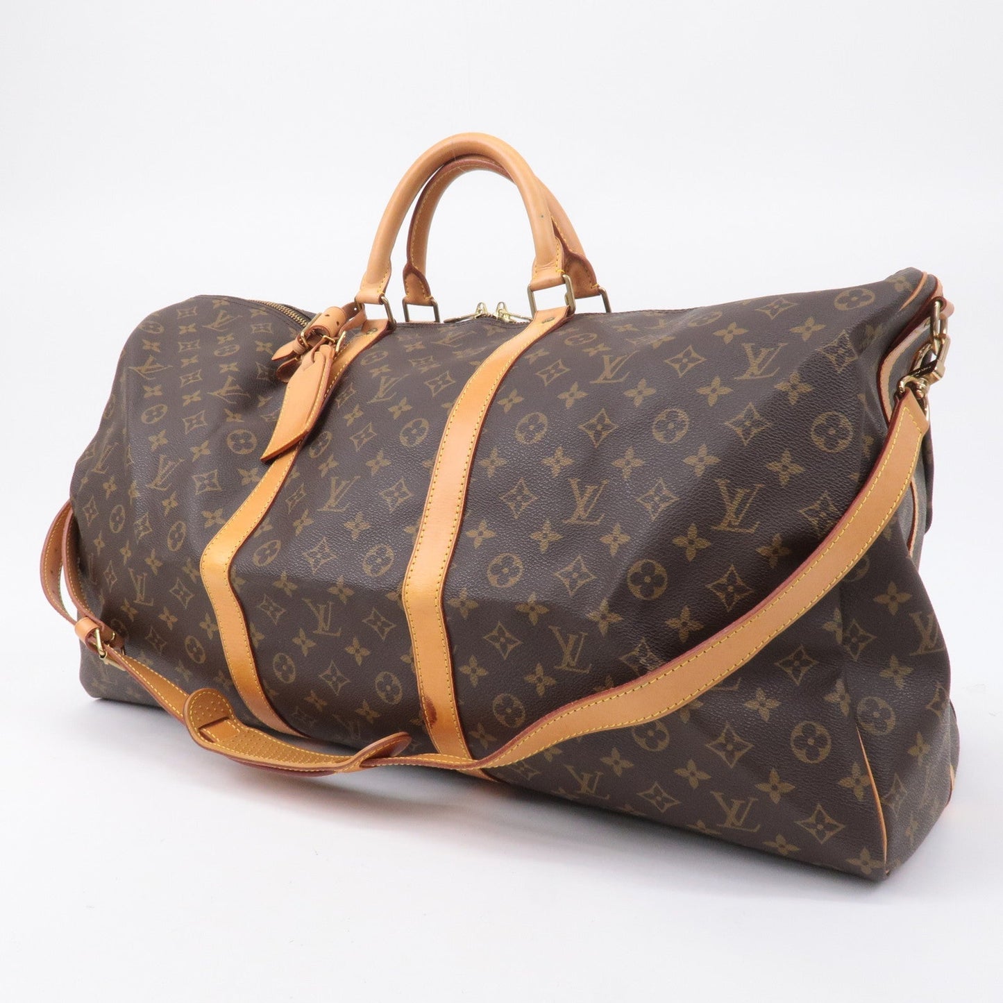 Louis Vuitton Monogram Keep All Bandouliere 60 Bag M41412