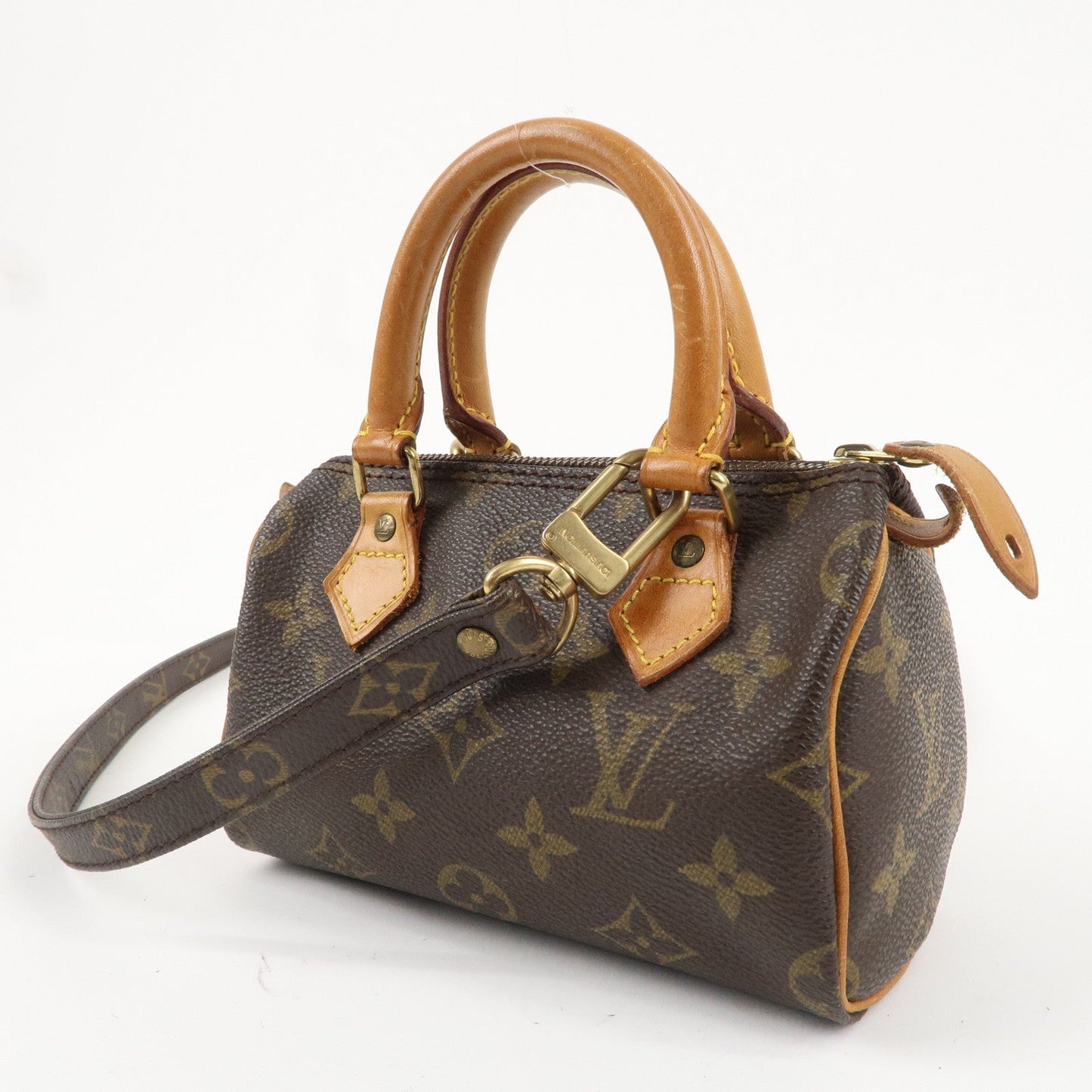 Louis Vuitton Monogram Mini Speedy & Strap M41534 J75010