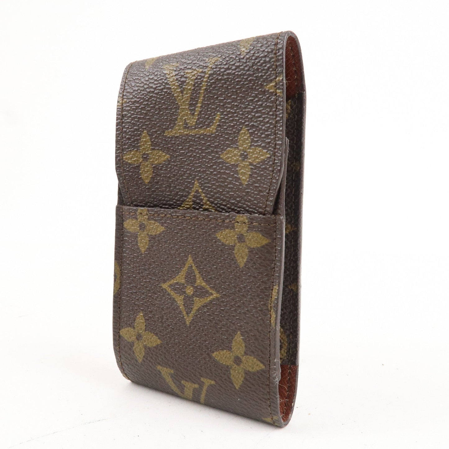 Louis Vuitton Monogram Set of 2 Cigarette Case Brown M63024