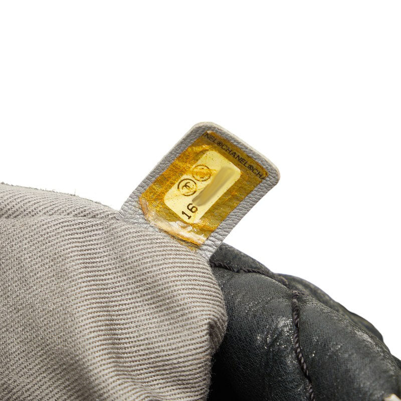 Chanel Matrases Coco Chain Tote Bag Shoulder Bag Black  S  Chanel