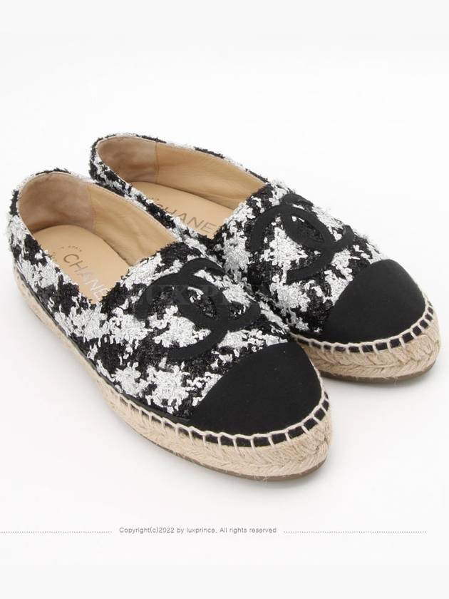 Pearl tweed espadrille 1177hva Chanel