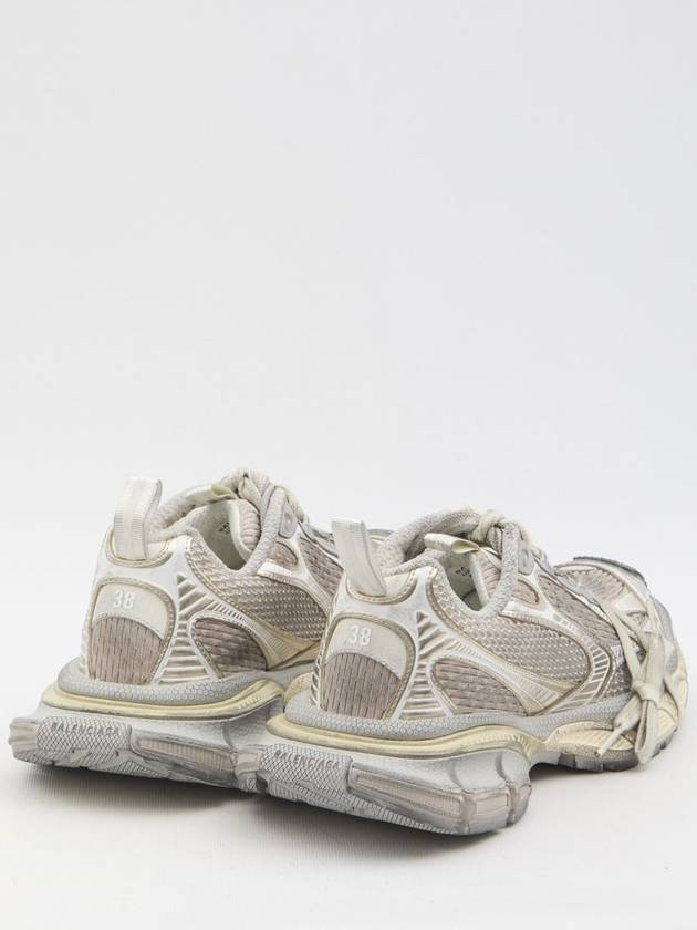 Luxury Balenciaga  3XL Mesh Panel Low Top Sneakers Grey