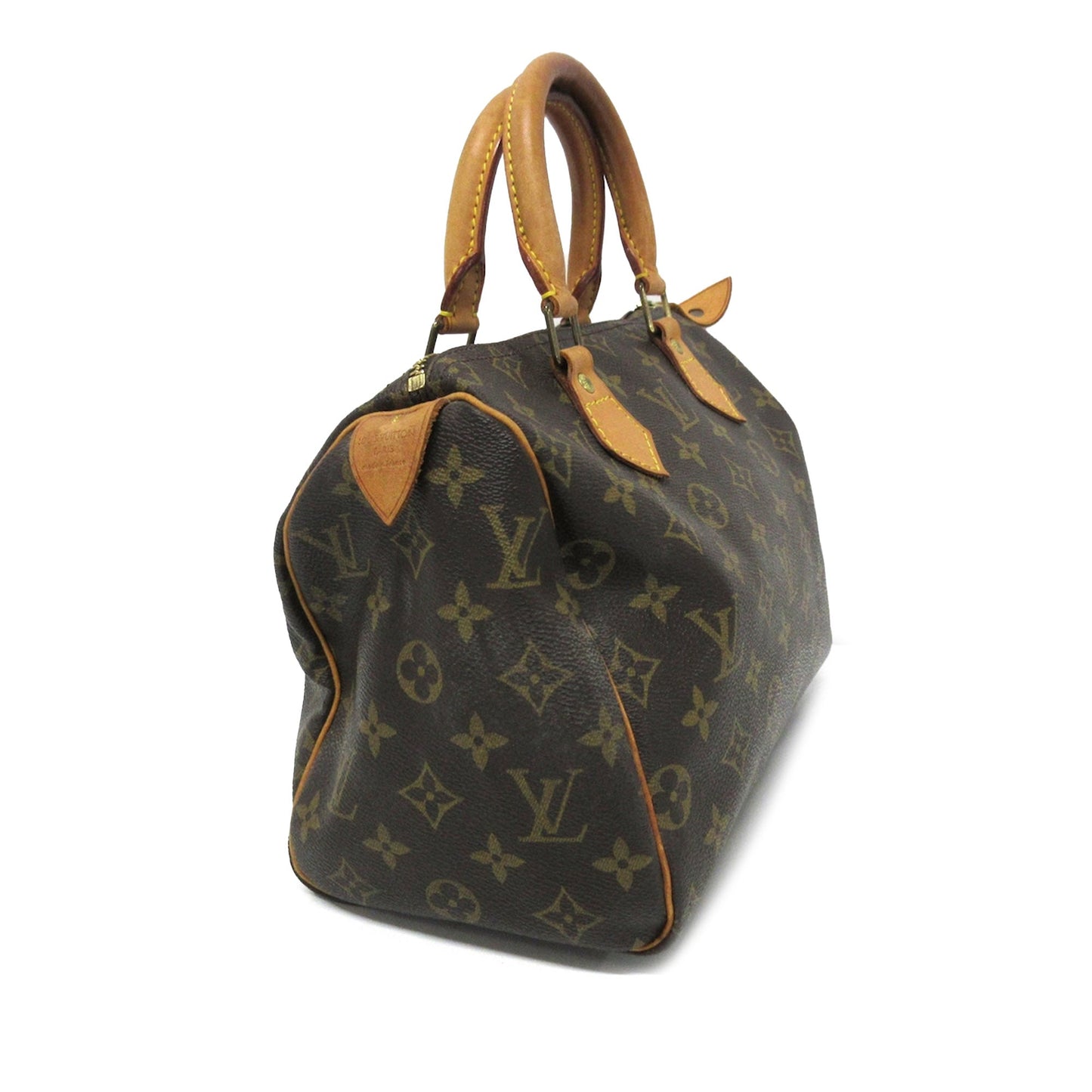 Brown Louis Vuitton Monogram Speedy 25 Boston Bag