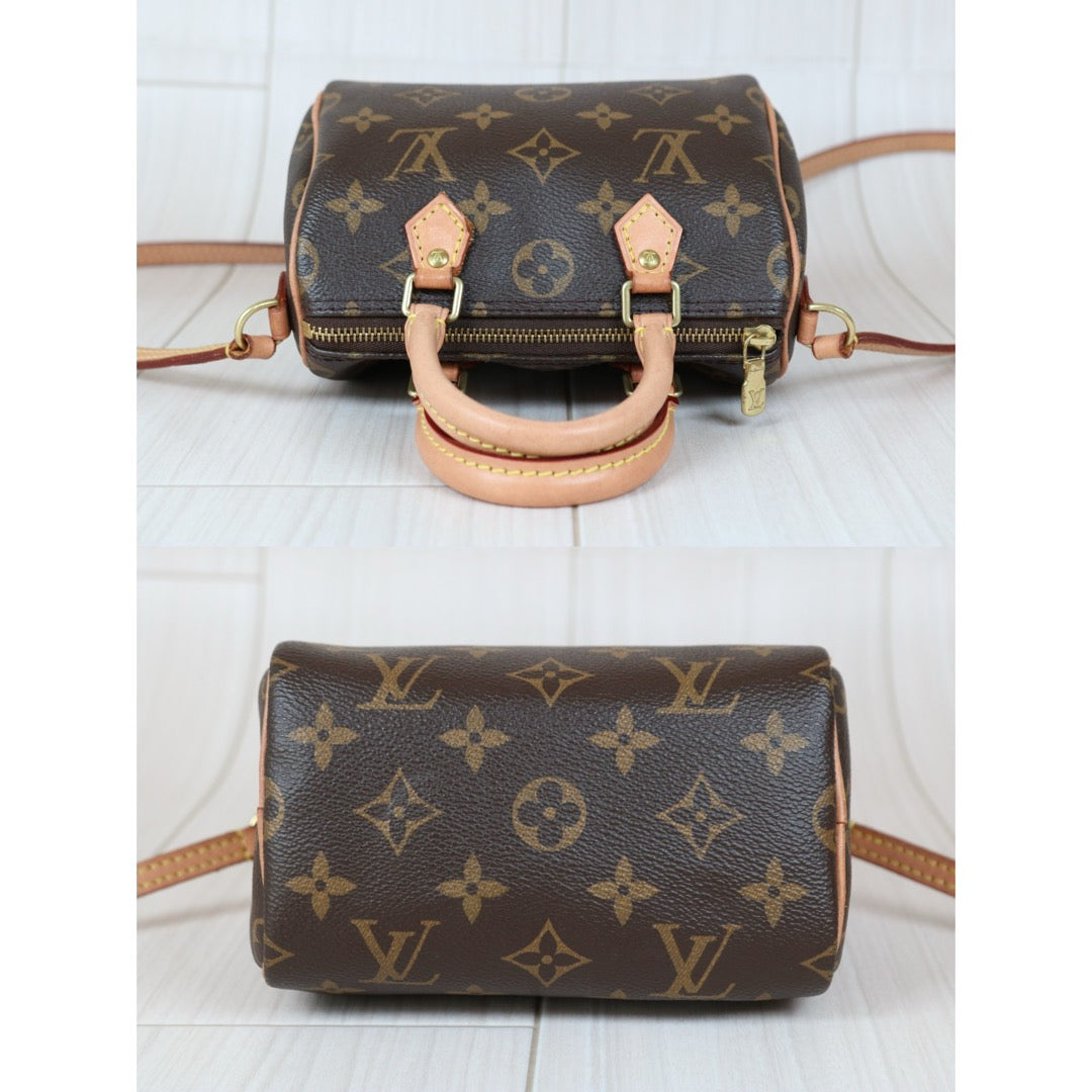 Very Good ( Rank A)｜LV Monogram Nano Speedy  Shoulder Bag｜S24091501