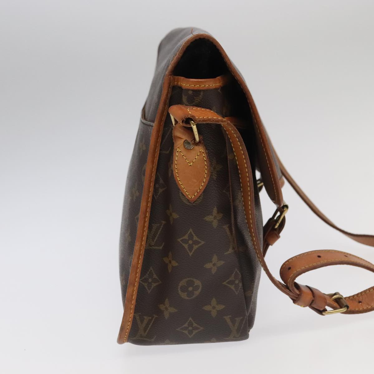 Louis Vuitton Gibecière  Canvas Shoulder Bag
