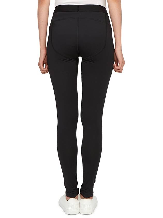 Luxury Balenciaga  Athletic Leggings Pans Black