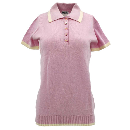 Chanel Cruise 1996 Polo T-shirt Pink 96C #44
