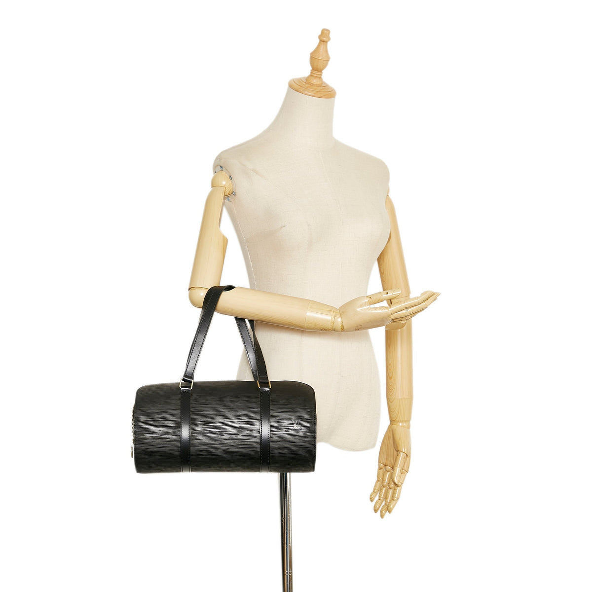 Louis Vuitton Soufflot Black Epi