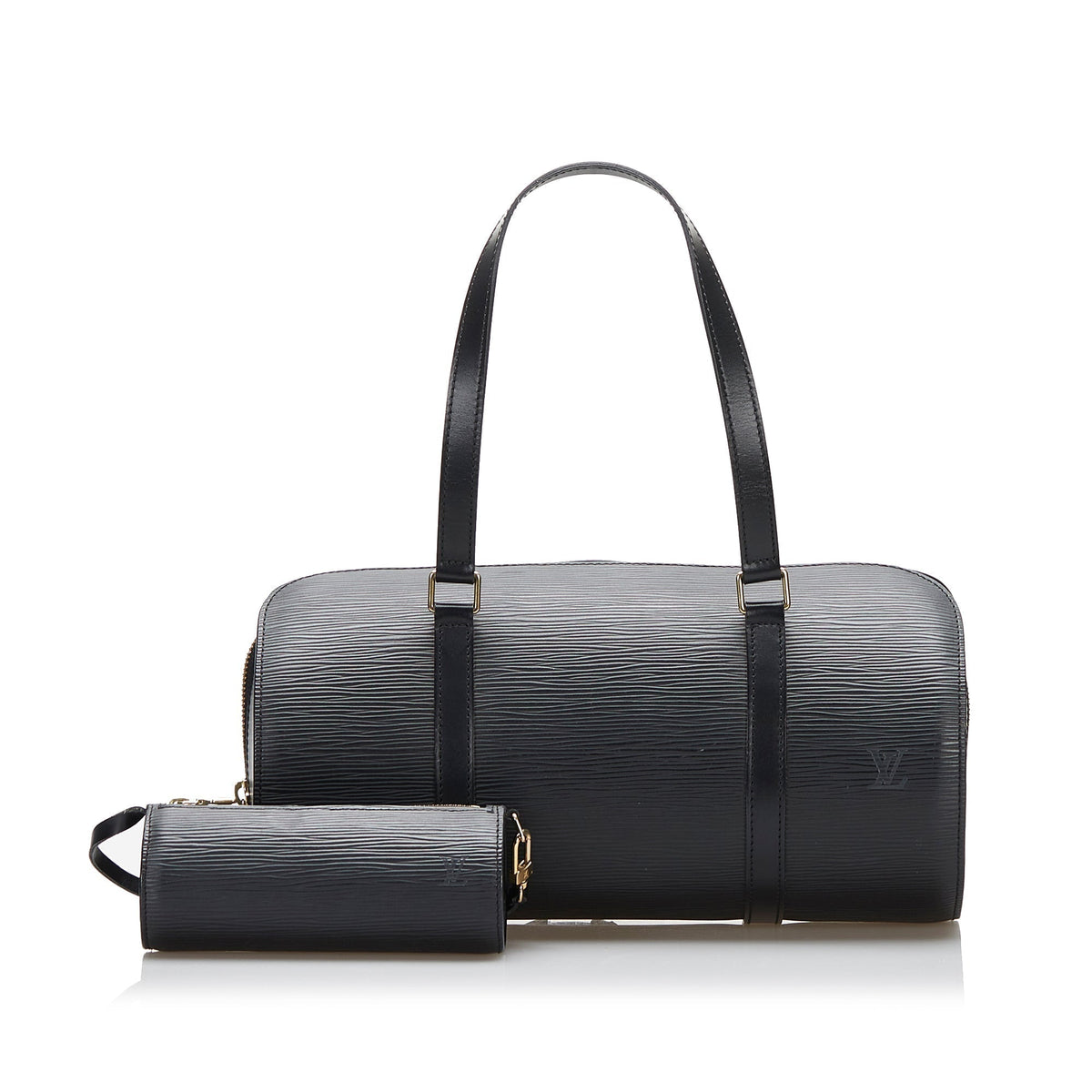 Louis Vuitton Soufflot Black Epi