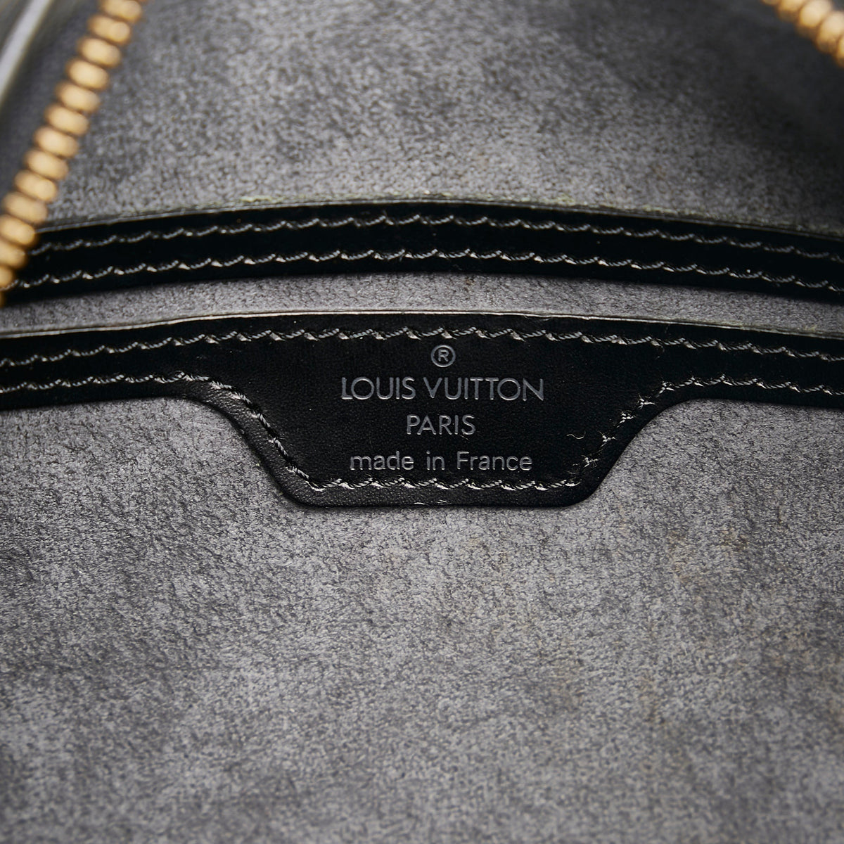 Louis Vuitton Soufflot Black Epi