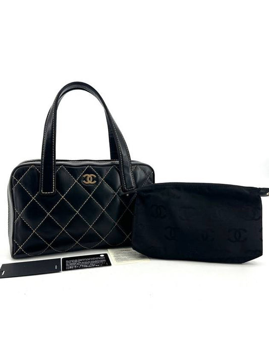 Wild Stitch Tote Bag Boston Chanel