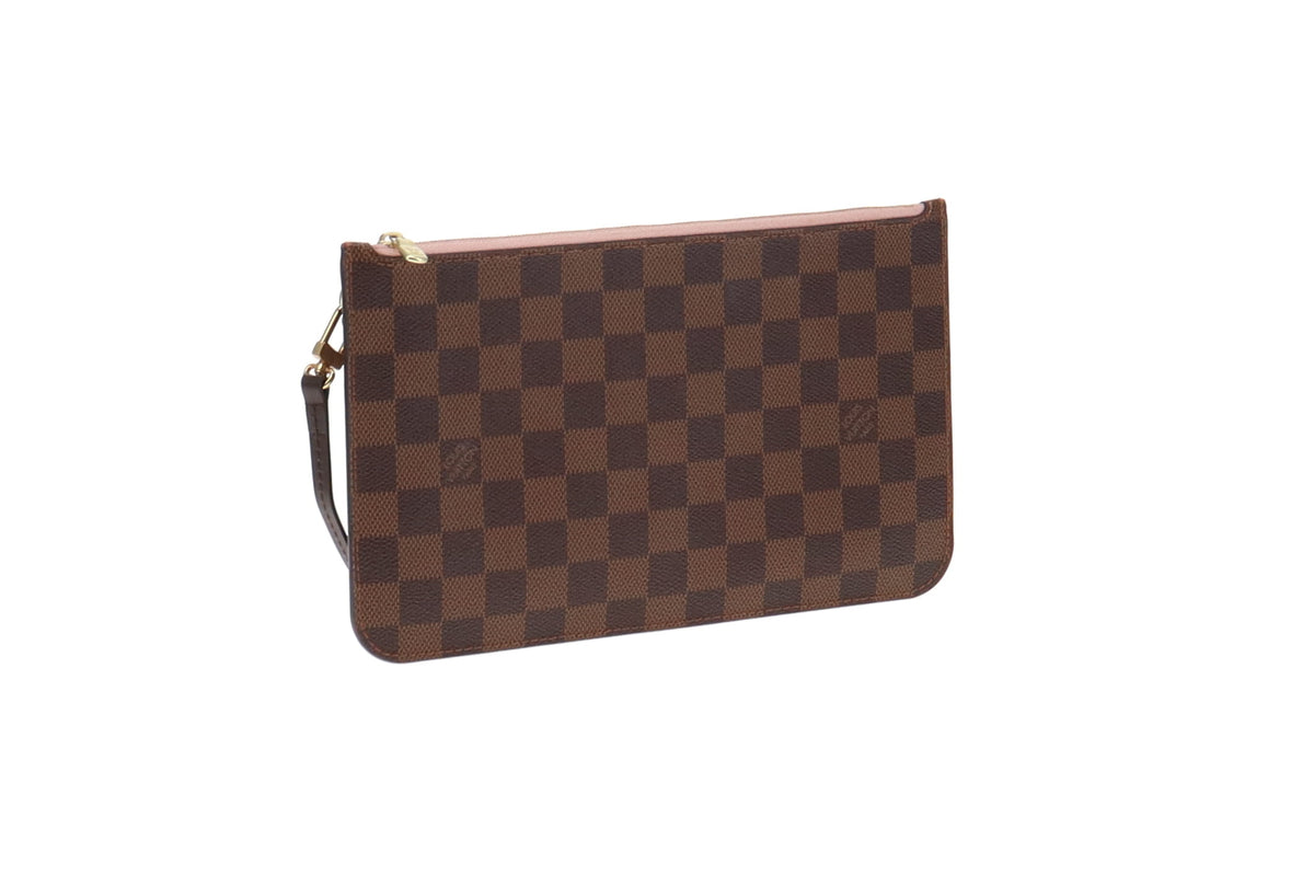 Louis Vuitton Neverfull Pochette Damier Ebene AR4186
