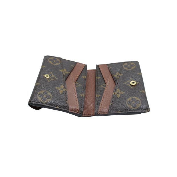 LOUIS VUITTON Monogram Canvas Compact Wallet