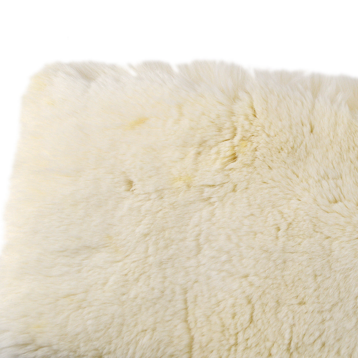 Chanel Fur Shawl Scarf White
