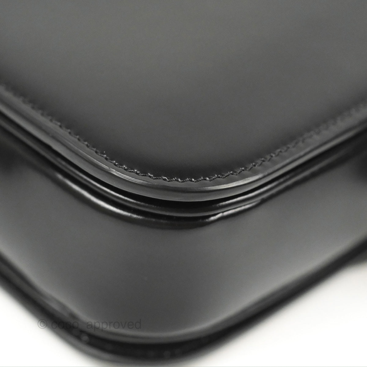 Celine Medium Triomphe Black Shiny Calfskin