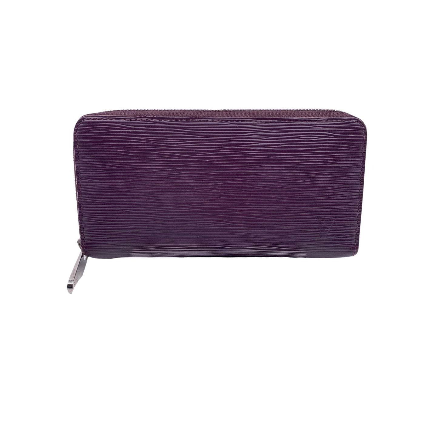 LOUIS VUITTON Purple Epi Leather Zippy Long Continental Wallet