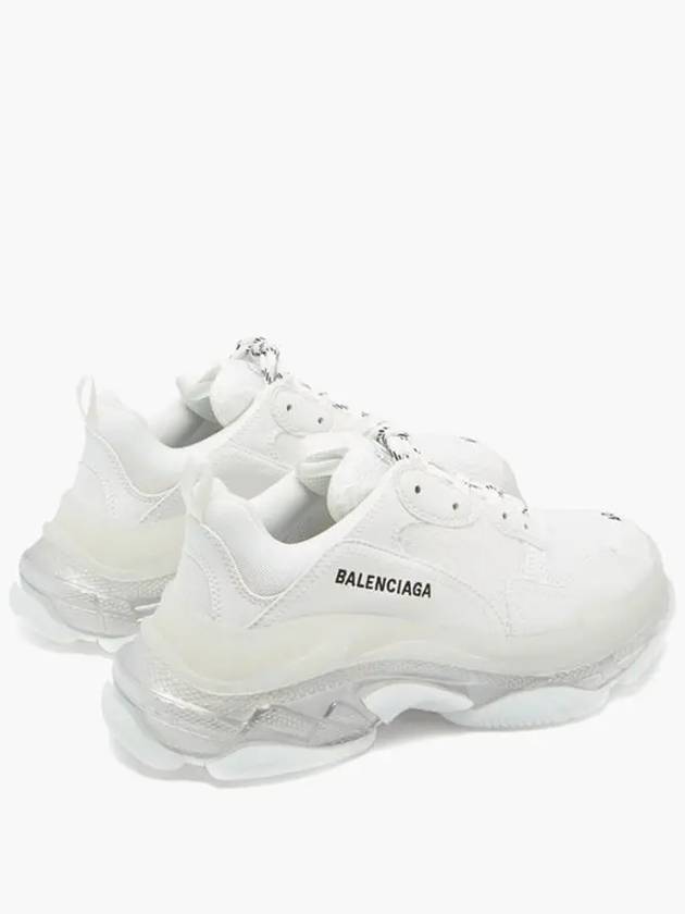 Luxury Balenciaga  Triple S Low Top Sneakers White Iridescent
