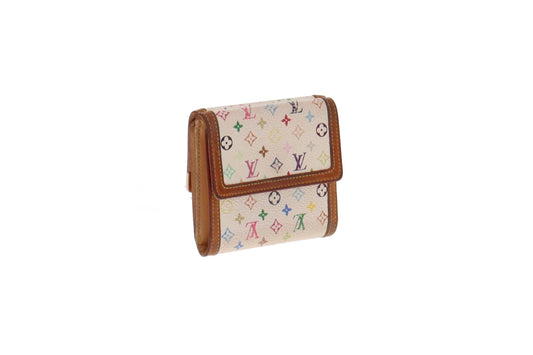 Louis Vuitton Takashi Murakami Multicolur Wallet Compact