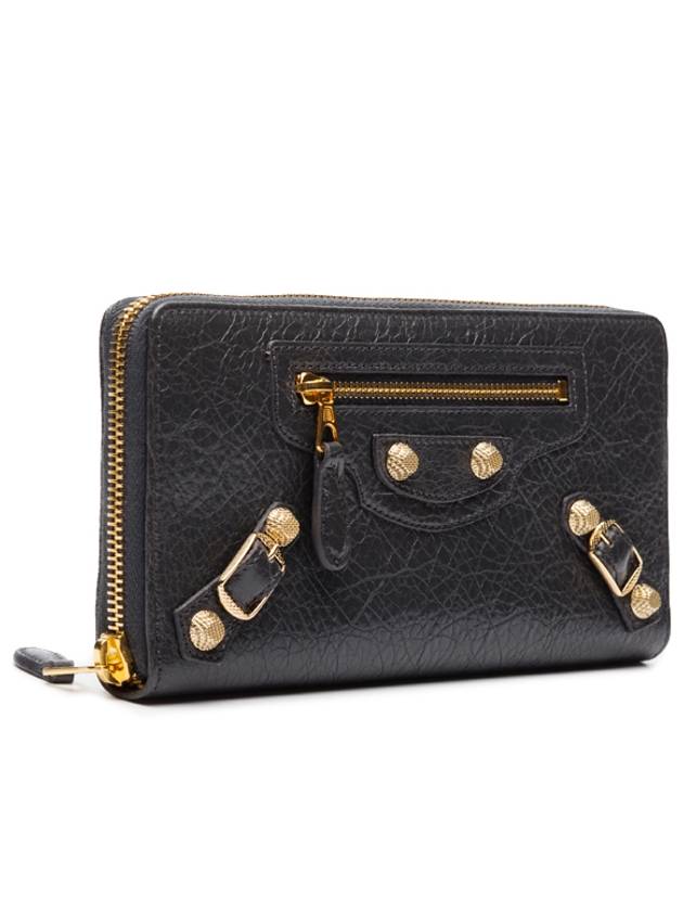 Luxury Balenciaga  Giant Continental Long Wallet Grey