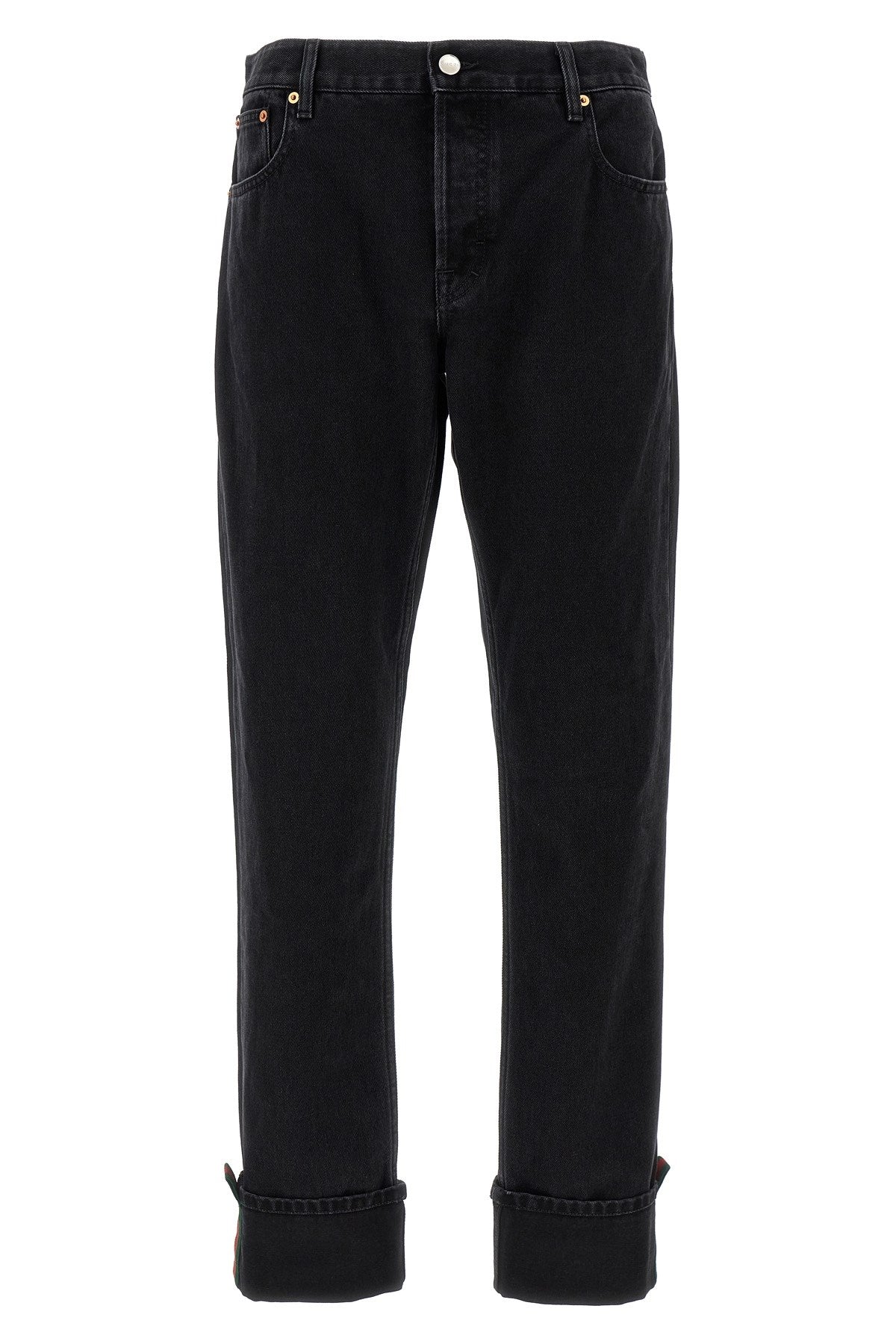 Gucci Men Web Tape Jeans
