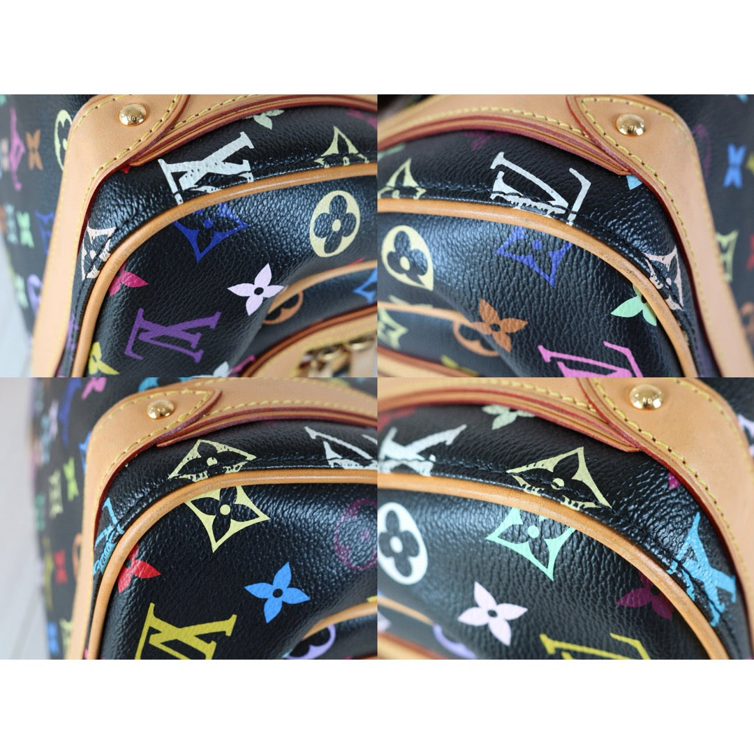 Rank AB｜  LV Monogram  Multicolor Bowling Bag Hand Bag ｜S24082201