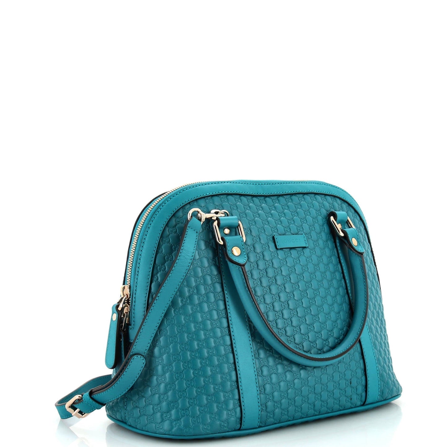 Convertible Dome Satchel (Outlet) Microguccissima Leather Medium