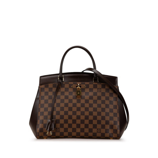 Louis Vuitton  Pvc Leather Handbag Shoulder Bag
