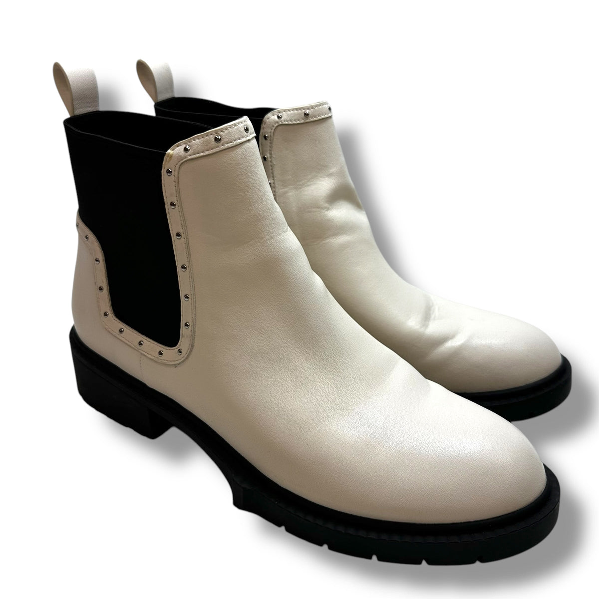 Boots Designer By Coach In White, Size: 11