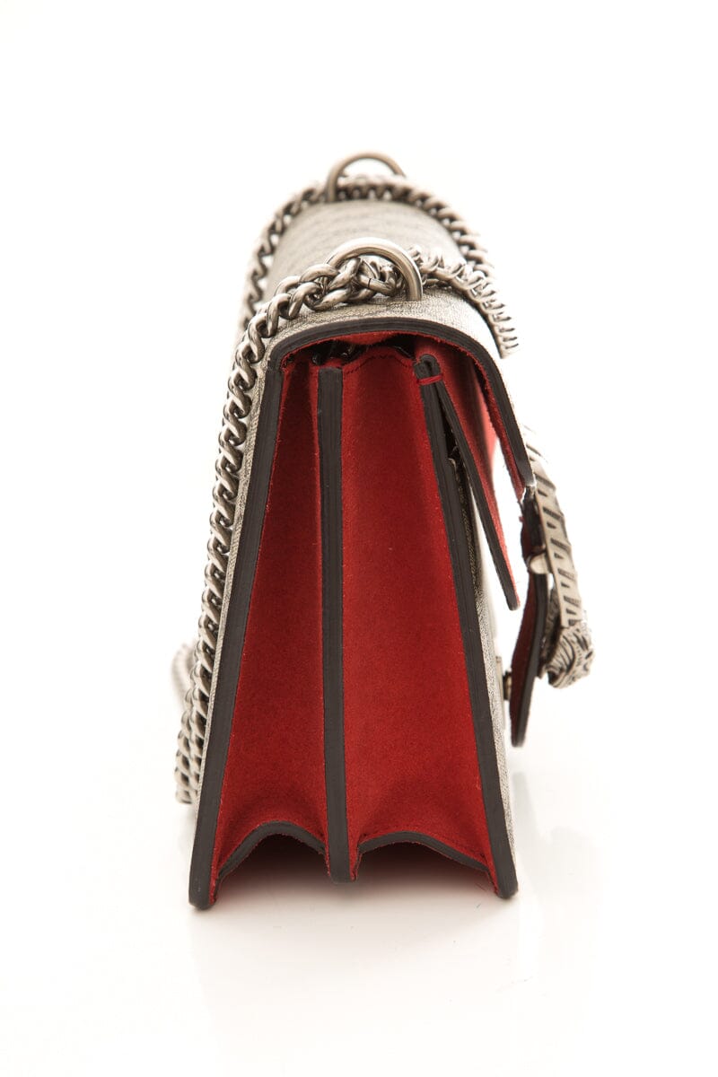 Gucci Dionysus Monogram and Red Suede Crossbody