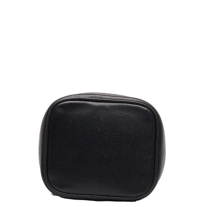 Chanel Coco Vanity Bag  Pouch A01998 Black Caviar S  Chanel