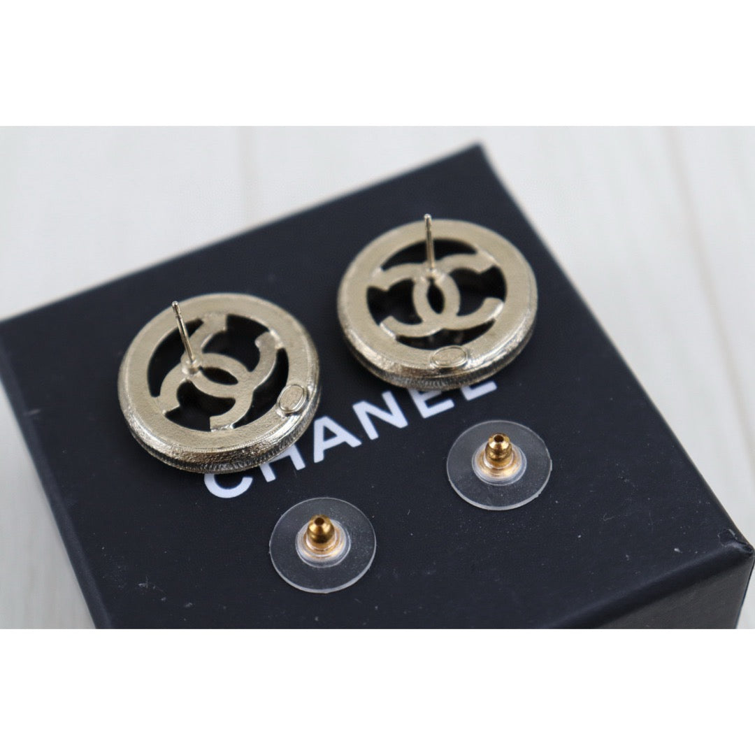Very Good ( Rank A)｜CHANEL COCO Mark Diamond Pearl Earrings ｜H25011106