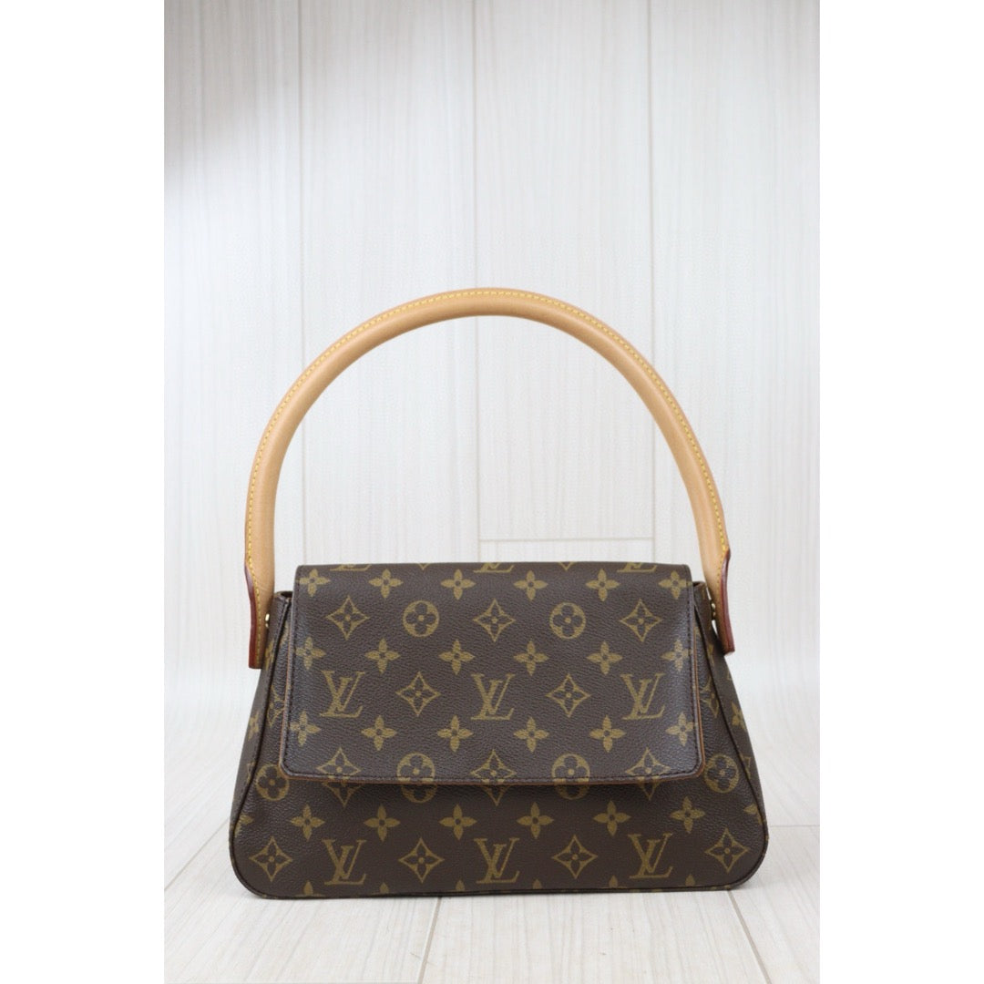 Rank A｜ LV Monogram Looping Mini Shoulder Bag ｜24081907