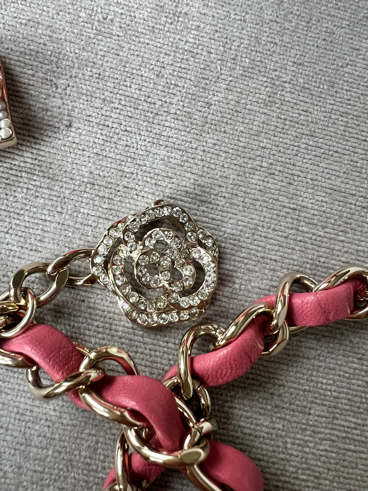 Chanel Mini Rectangular Classic Flap Valentines Day Edition in Pink Lambskin