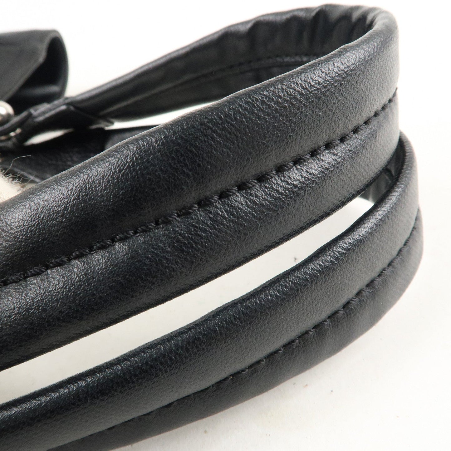 CHANEL Paris Biarritz MM Coated Canvas Leather Tote Bag A34209