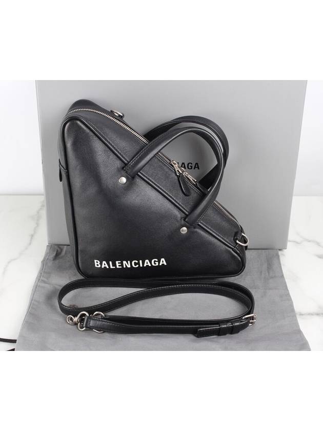 Luxury Balenciaga  Logo triangle small duffel bag