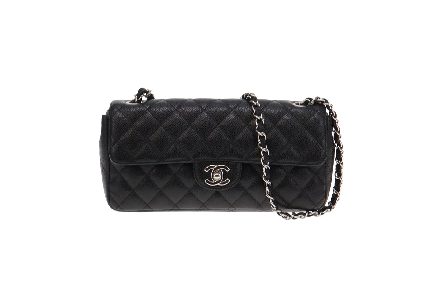 Chanel East West Caviar Single Flap SH 2006/08